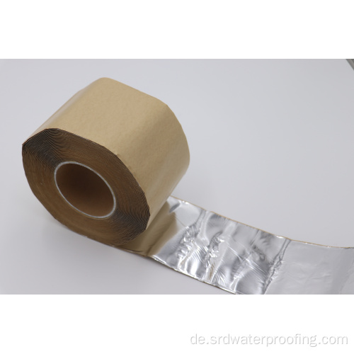 In Stock Aluminiumfolie Butylgummi wasserdichtes Klebeband